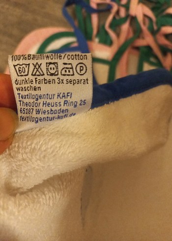 Renkli Baskılı Bebek Önlüğü - Görsel 4