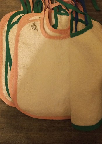 Renkli Baskılı Bebek Önlüğü - Görsel 2