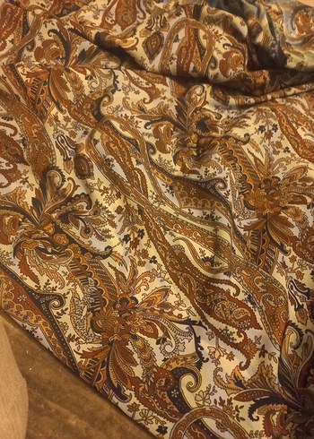 Çok Renkli Batik Desenli kumaş - Görsel 3