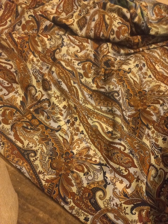 Çok Renkli Batik Desenli kumaş - Görsel 3