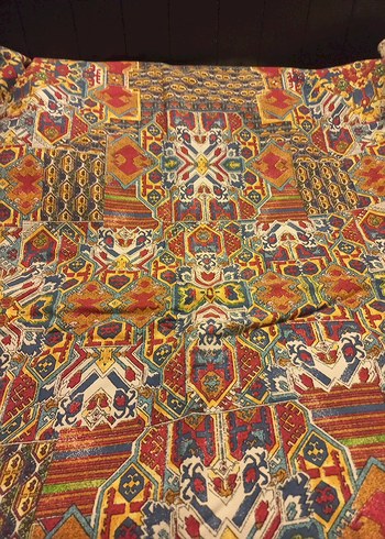 VİNTAG PAMUKLU KUMAŞ - Görsel 4