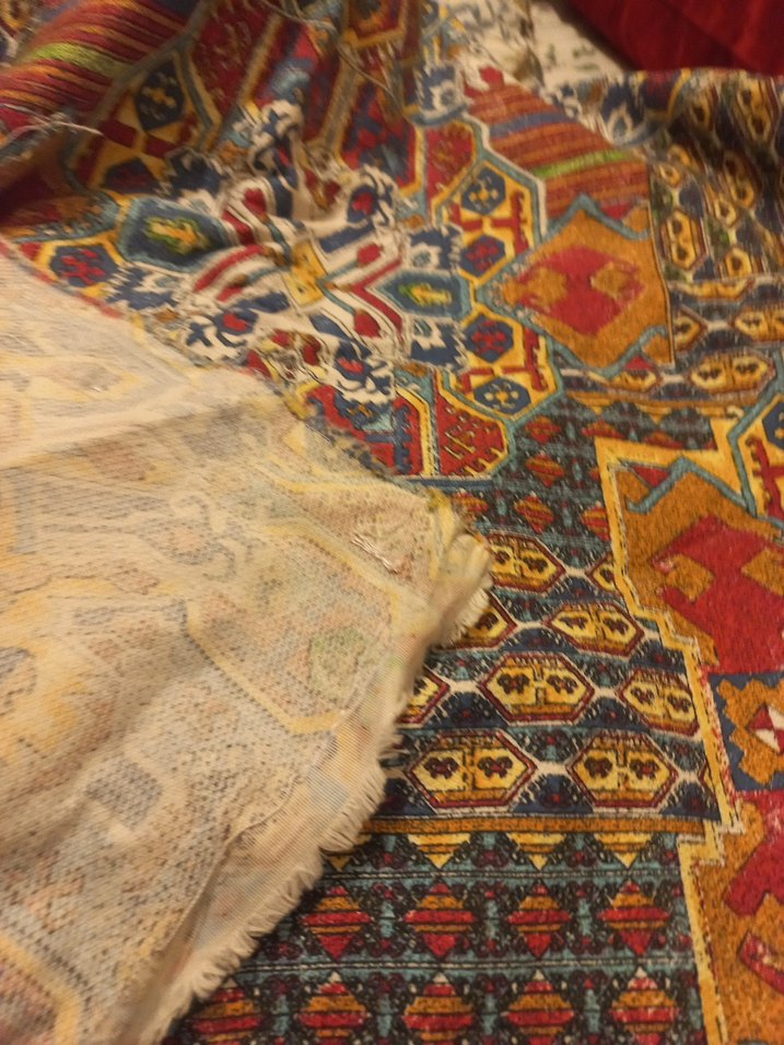 VİNTAG PAMUKLU KUMAŞ - Görsel 2