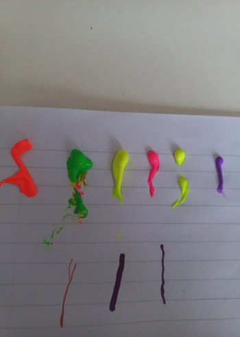 Renkli 3D Akrilik Kalem Seti - Görsel 7