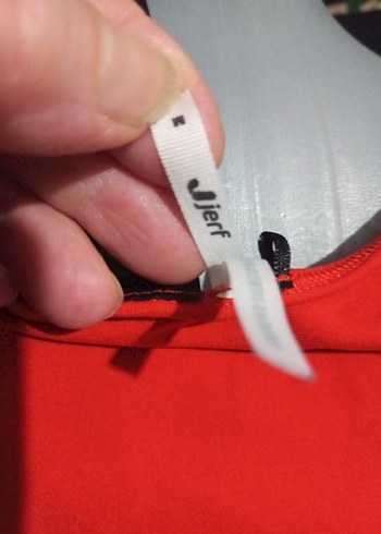 ORJİNAL JERF Kırmızı Mini Yüksek Yakalı Kadın Atlet - Görsel 4