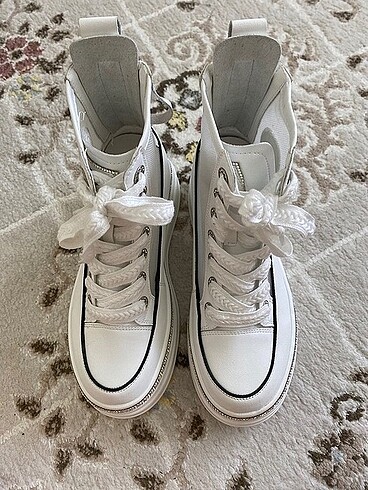 Derinet Beyaz Converse Ayakkabı