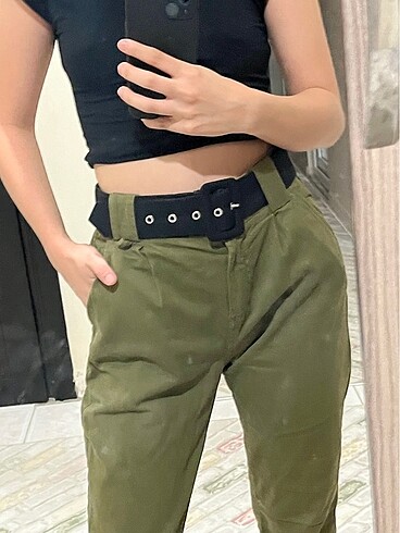 Bershka Haki pantolon