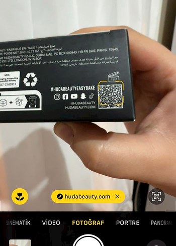 Huda Beauty orijinal pudra - Görsel 10