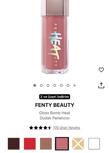 Fenty Beauty heat gloss - Görsel 8
