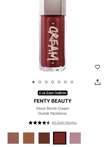 Fenty Beauty gloss - Görsel 7