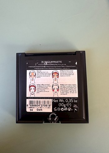 Flormar 4 Renk Contour Paleti - Görsel 2