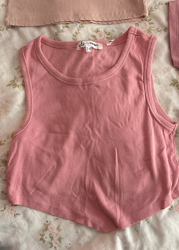 Pembe ve Pastel Renk Mini Kadın Atletler - Görsel 6