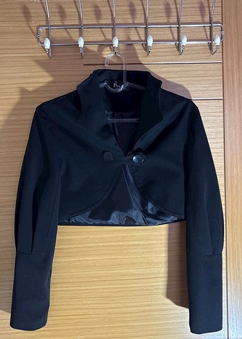 Zara Sik Siyah Kisa Ceket