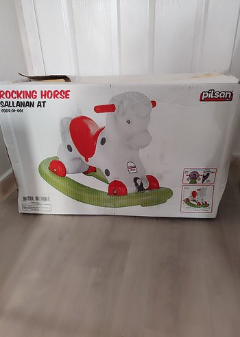 Pilsan marka sallanan ve tekerlekli at. - Görsel 7