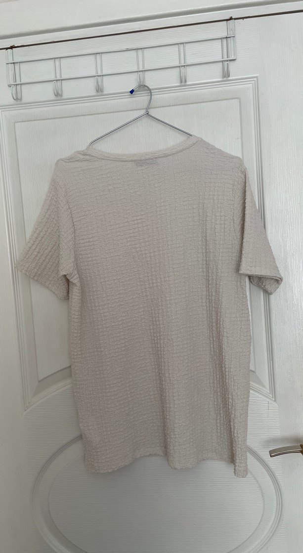 Beyaz Kadın Tişört - Görsel 4