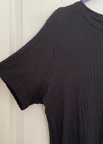 Siyah Kadın Tişört - Görsel 3