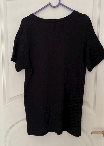 Siyah Kadın Tişört - Görsel 4