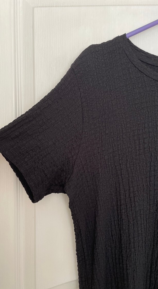 Siyah Kadın Tişört - Görsel 3