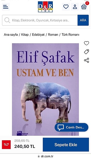 Elif Şafak Ustam ve Ben