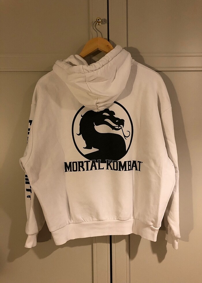 Mavi jeans sweatshirt - Görsel 3