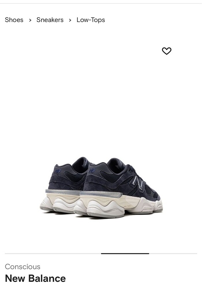 New balance 90/60 eclipse navy - Görsel 3