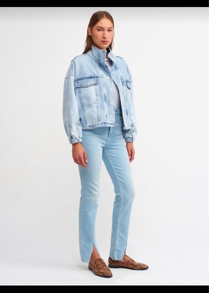 Dilvin kot ceket - Görsel 3