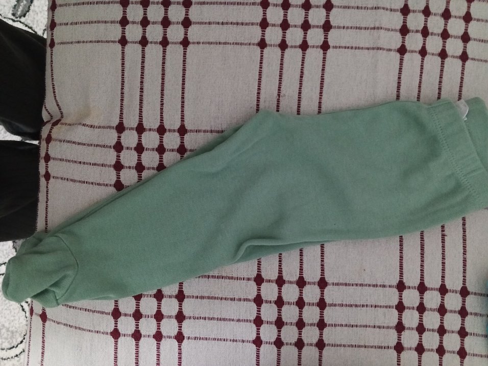 Bordo Nakışlı Erkek Çocuk Pantolonu - Görsel 4