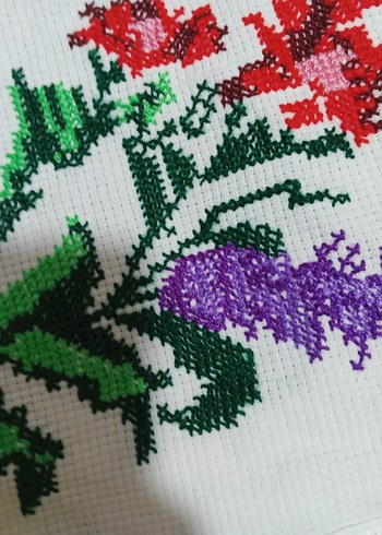 el işlemesi etemin kumaş dantel örgüsü - Görsel 3