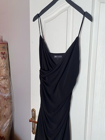 Zara Kısa Drape Elbise