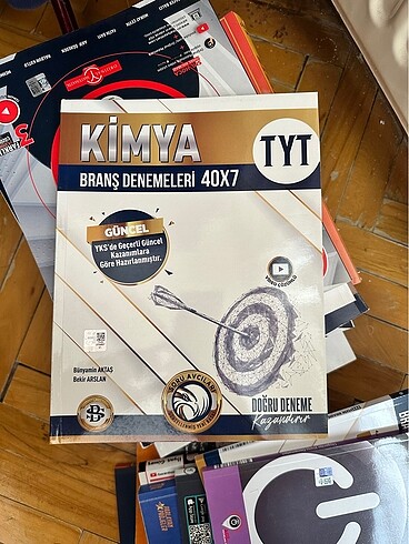 BİLGİ SARMAL TYT KİMYA BRANŞ DENEMELERİ SIFIR HİÇ KULLANILMAMIŞ 