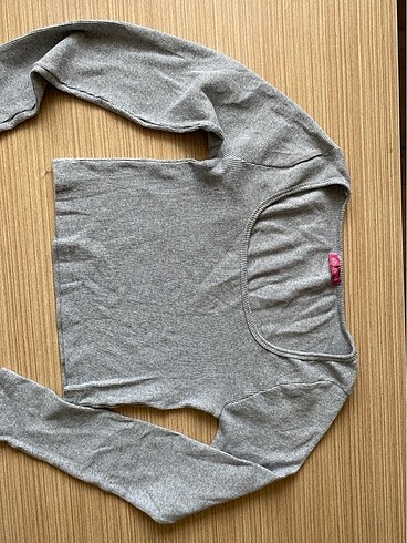 universal Beden gri Renk Crop bluz