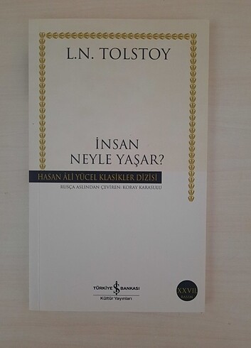 İnsan Neyle Yaşar~L.N.Tolstoy