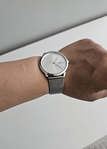 Beden gri Renk Calvin Klein Unisex Kol Saati