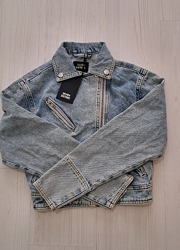 Seven sisters kadin orjinal denim jacket