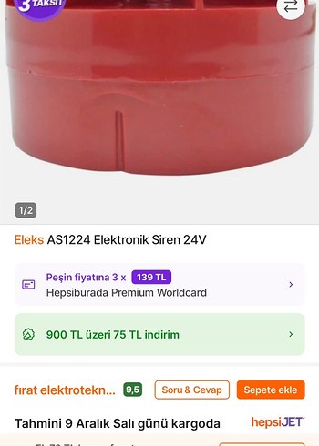 as1224 elektronik siren 24V sıfır arkadaşlar ürün ihdiyac fazlas - Görsel 6