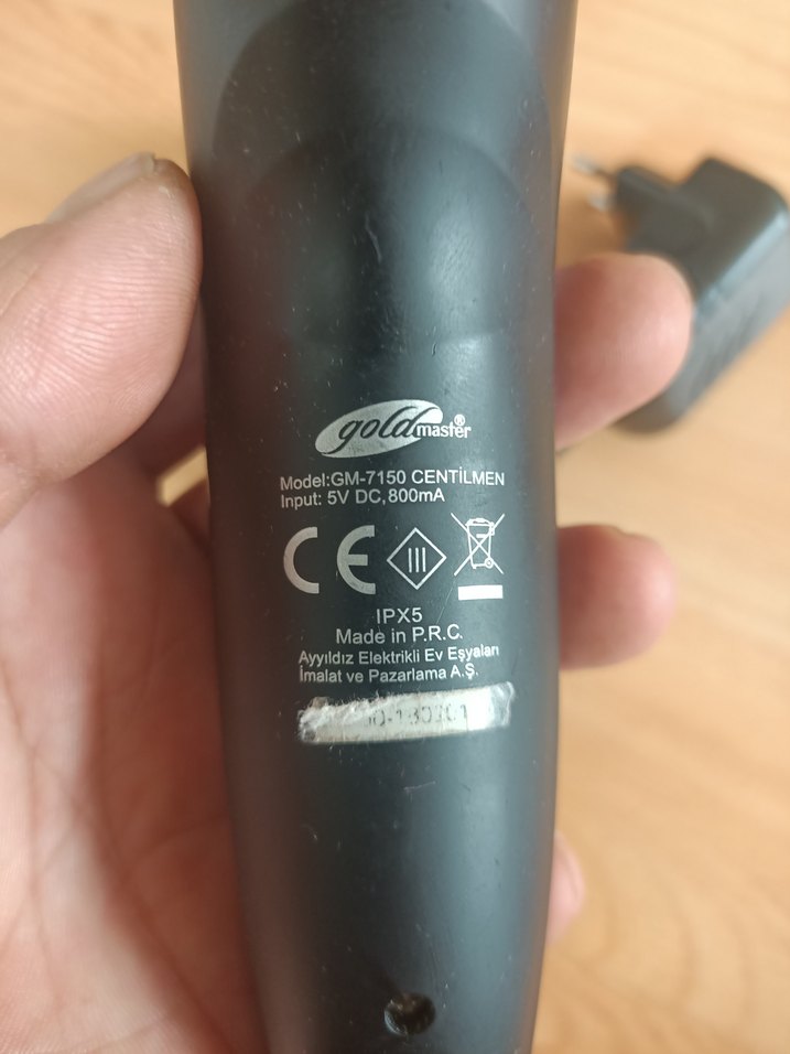 goldmaster gm-7150 tıraş Makinesi arkadaşlar ürün ihdiyac - Görsel 2