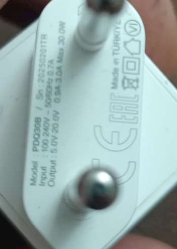 syrox 30w hızlı şarj ve type-c ve Apple uc . arkadaşlar - Görsel 6