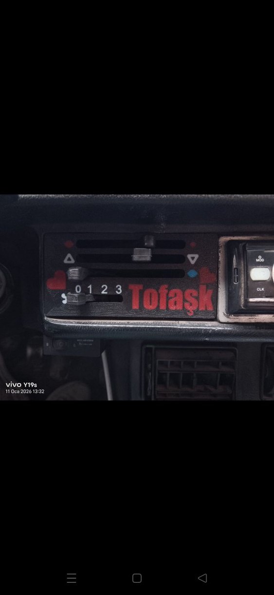 tofaş kalörüfer kumanda paneli sıfır tofaşk yeni baskı sıfır - Görsel 4