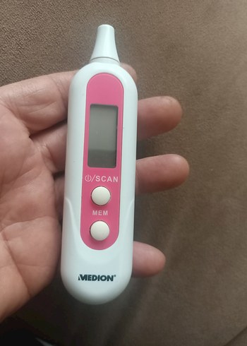 Medion Dijital Kulak Termometresi ateş ölcer - Görsel 7