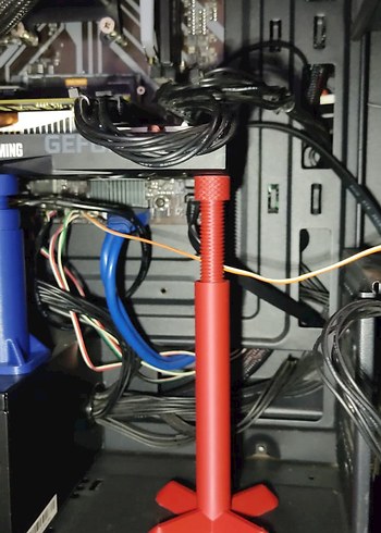 masaüstü bilgisayar ekran kartı destek ayağı sıtandı. - Görsel 6