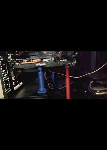 masaüstü bilgisayar ekran kartı destek ayağı sıtandı. - Görsel 8