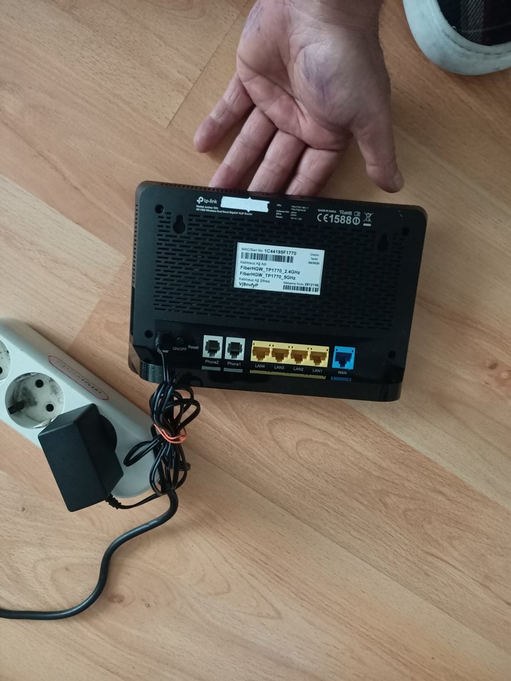 Türk Telekom tp link AC1200 archer C5v Fiber modem 5ghz - Görsel 2