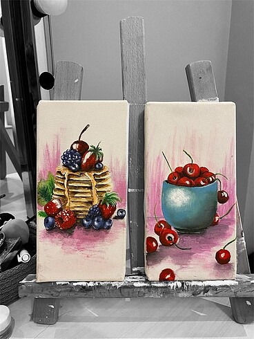 Diğer 10x20 cm akrilik tablo