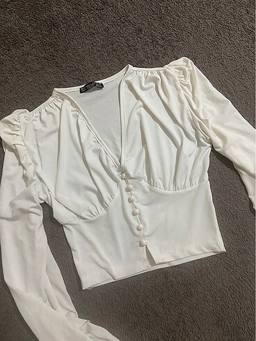 Trendyol & Milla Crop Bluz