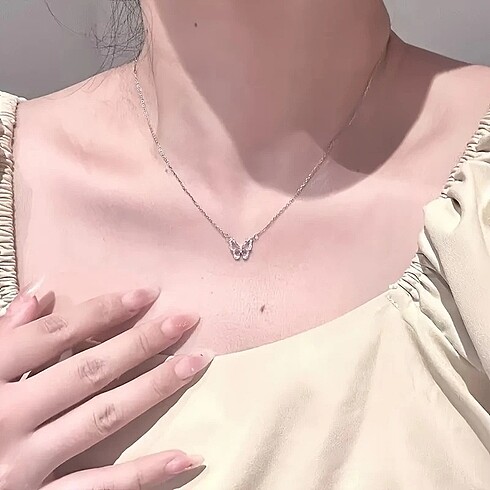 Beden çeşitli Renk 5 Li ay taşı set kolye