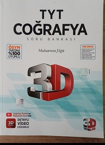 3D Yayınları Tyt Coğrafya Soru Bankası