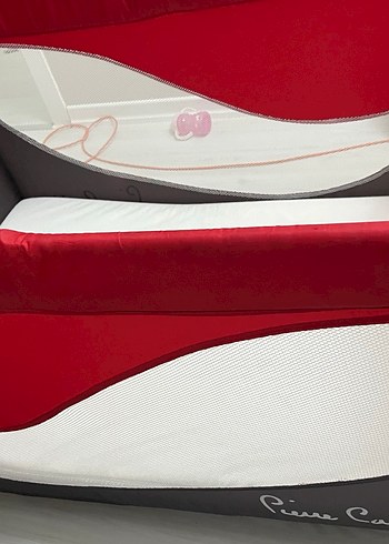 Kırmızı Katlanabilir Oyun Parkı - Görsel 4