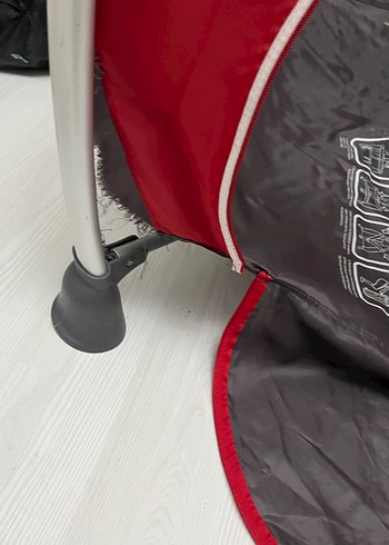 Kırmızı Katlanabilir Oyun Parkı - Görsel 2