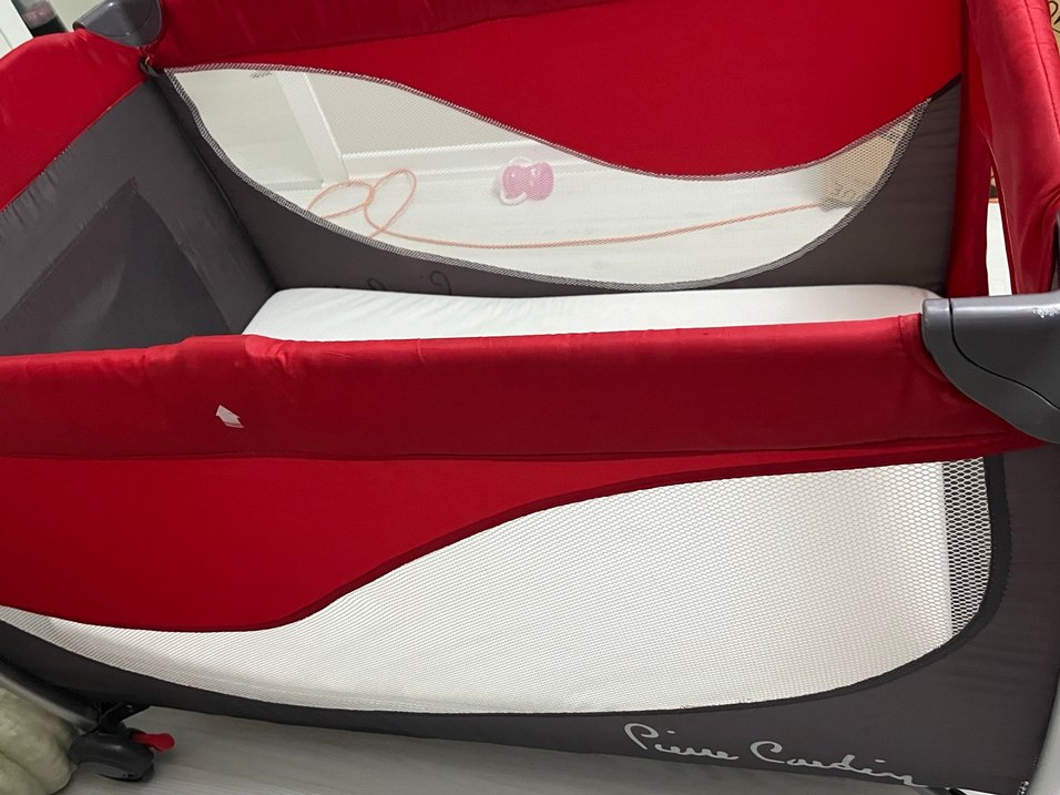 Kırmızı Katlanabilir Oyun Parkı - Görsel 4