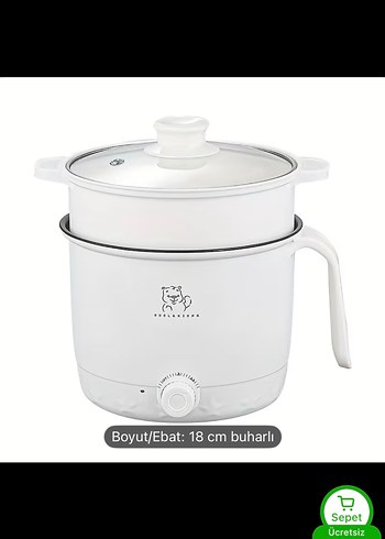 18 cm Buharlı Gıda Isıtıcı Sepet - Görsel 2