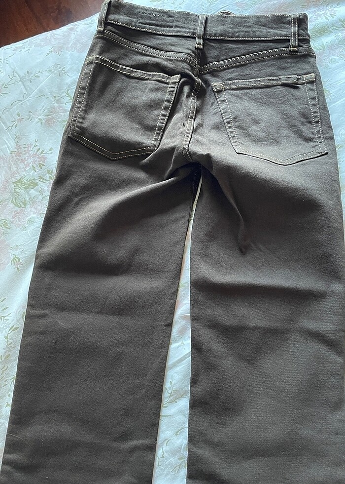 Zara kahverengi jean - Görsel 3